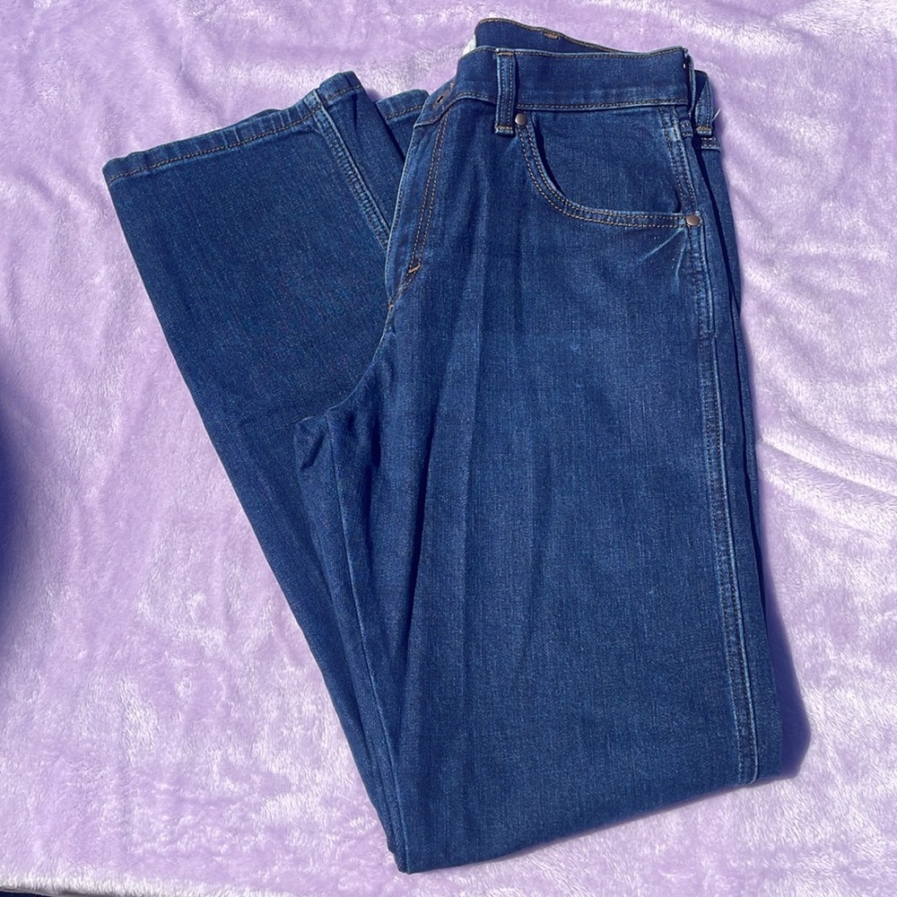Wrangler slim straight / 88- men’s Blue Jeans 32x34 - Picture 5 of 11